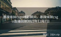 暴躁妹妹csgo精彩瞬间，暴躁妹妹csgo直播回放2023年12月7日