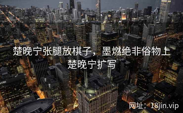 楚晚宁张腿放棋子，墨燃绝非俗物上楚晚宁扩写