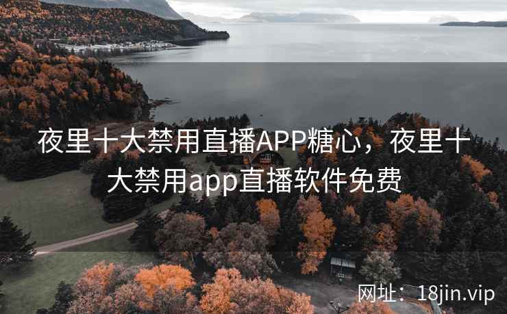 夜里十大禁用直播APP糖心，夜里十大禁用app直播软件免费