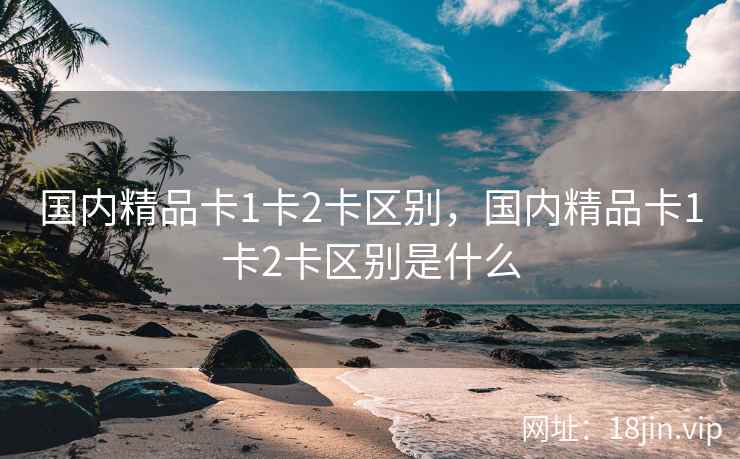 国内精品卡1卡2卡区别，国内精品卡1卡2卡区别是什么